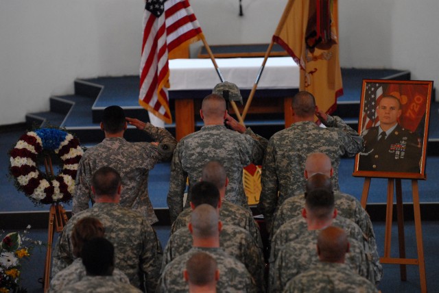16th Sust. Bde. bids farewell to fallen hero