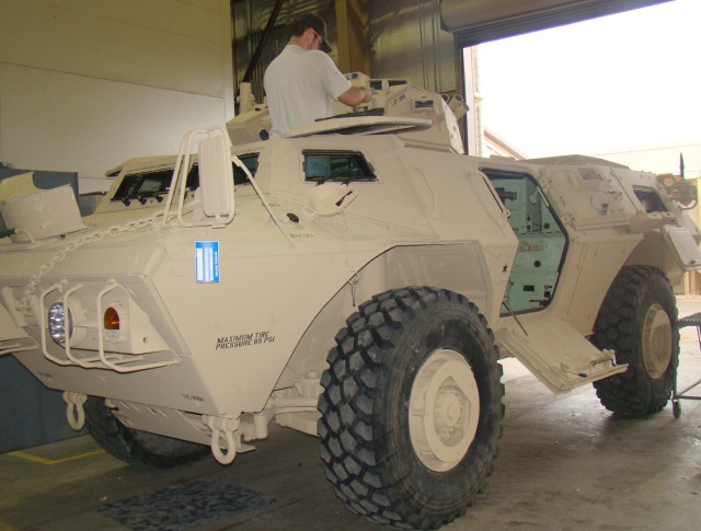 Armored Security Vehicle at RRAD