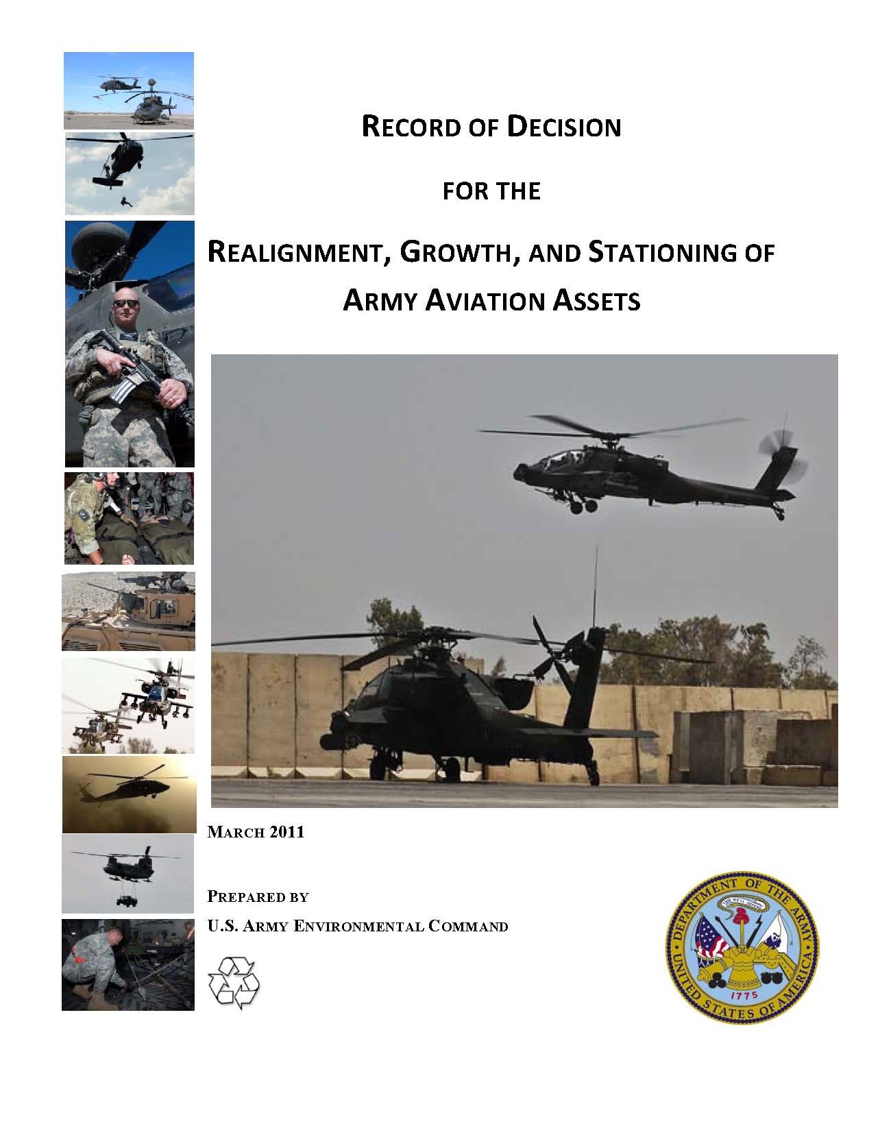 Army announces decision on aviation growth, realignment and stationing ...