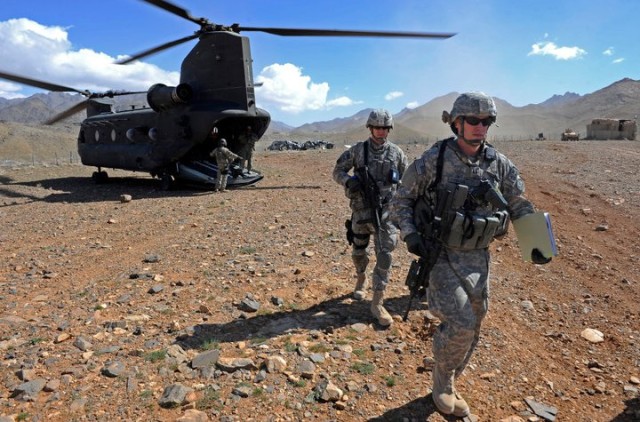 Chinook in Afghanistan