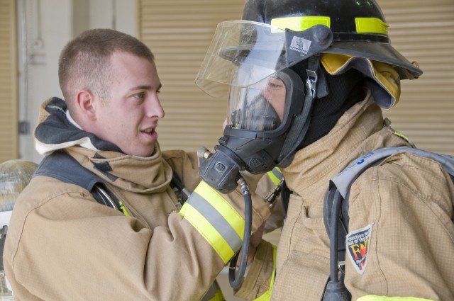 Afghan firefighters conduct first live burn at KAF