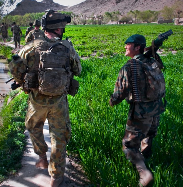 Aussies mentoring enables Afghans ability to fight