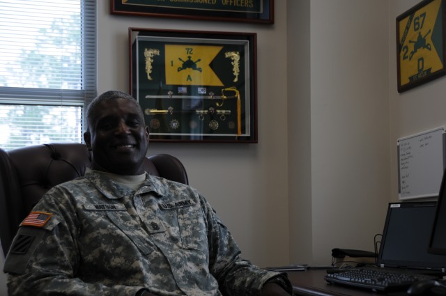 Command Sergeant Major Edd Watson