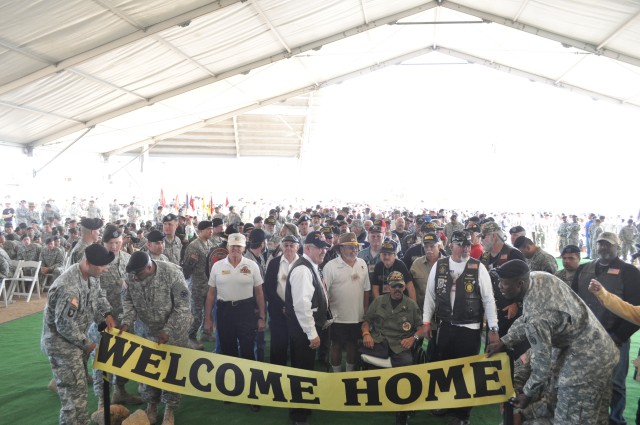 Welcoming Vietnam-era vets home