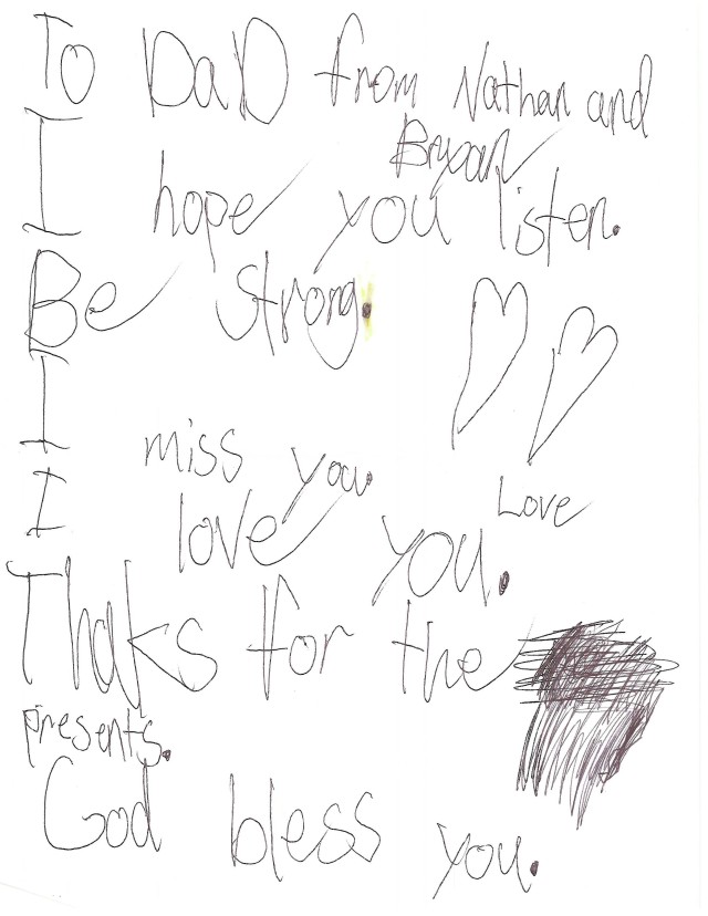 Writing you a letter