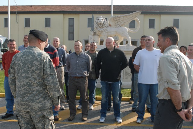 USARAF Soldiers return from Operation Odyssey Dawn