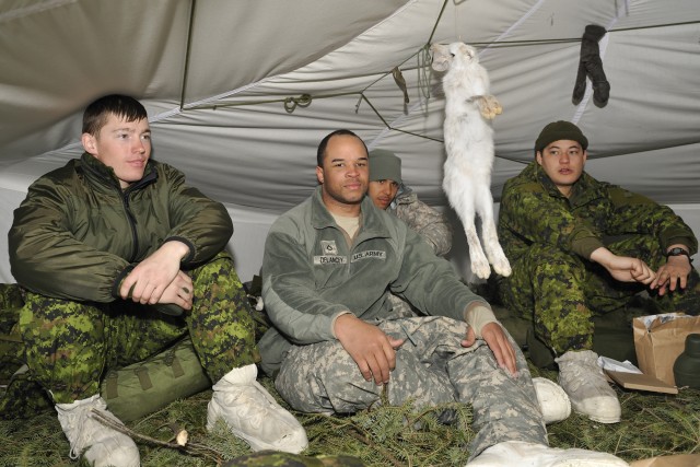 New York Guard Soldiers Learn Winter Survival Skills in Canada