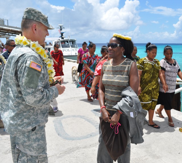 Diplomats visit islands