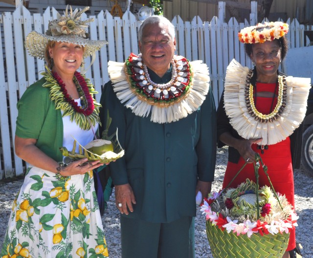 Diplomats visit islands