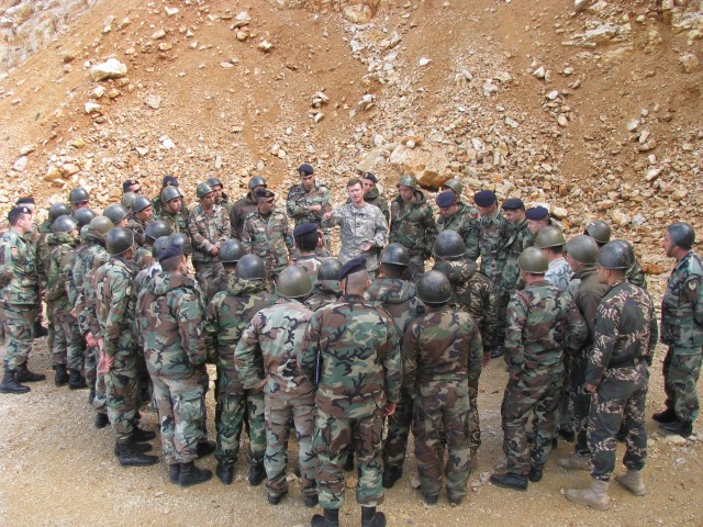 Third Army, Lebanon EOD experts come together for information exchange