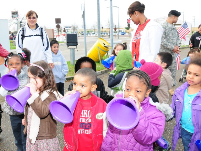 Community ushers in month for military children