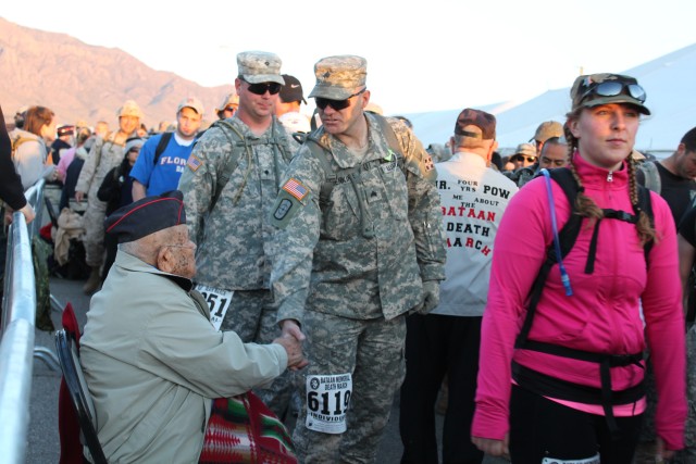 Honoring veterans of Bataan