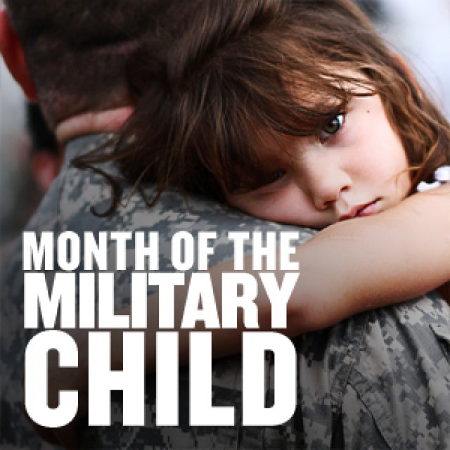 Month of the Military Child spotlight graphic