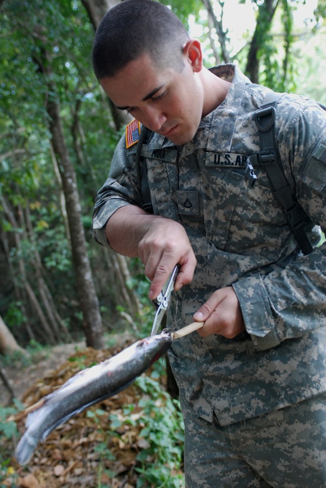 Survival training during Balikatan 2011