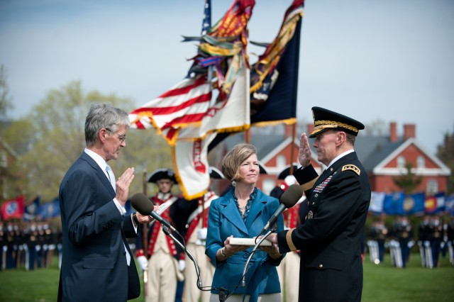 Dempsey swears in