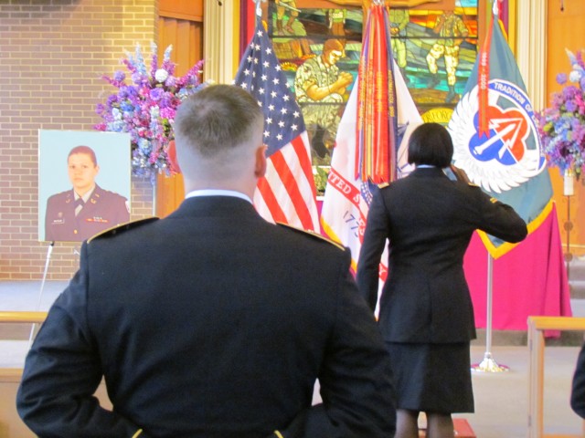Guests Honor Capt. Laura Matejik Eberts