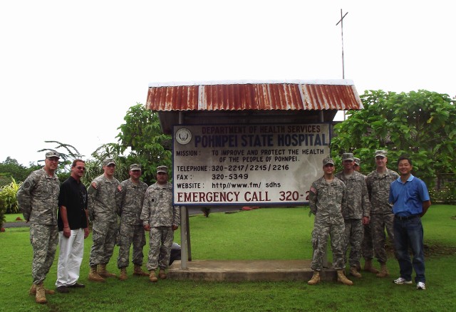 Engineers assess Micronesia hospital repair