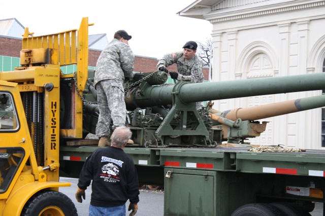 New York Army National Guard Returns High-Tech Cannon to Watervliet Arsenal