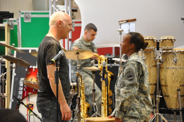 FORSCOM band pursues professional development with major music industry trainer