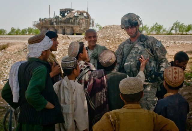 2SCR platoon gains trust and confidence of Afghan people