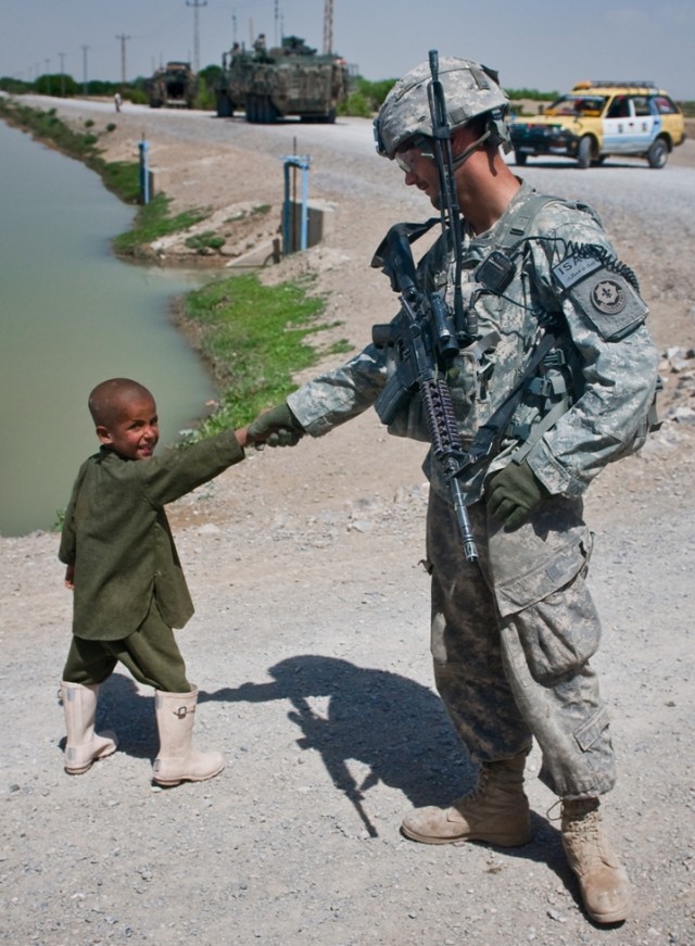 2SCR platoon gains trust and confidence of Afghan people