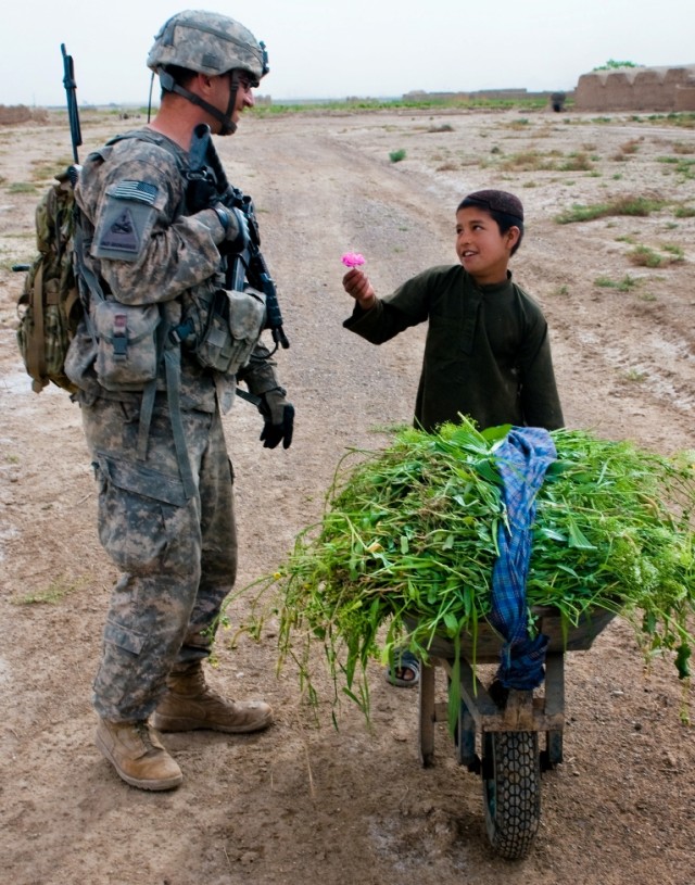 2SCR platoon gains trust and confidence of Afghan people