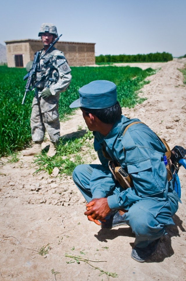 Afghan tip helps ANP and 2SCR platoon prevent rocket attack