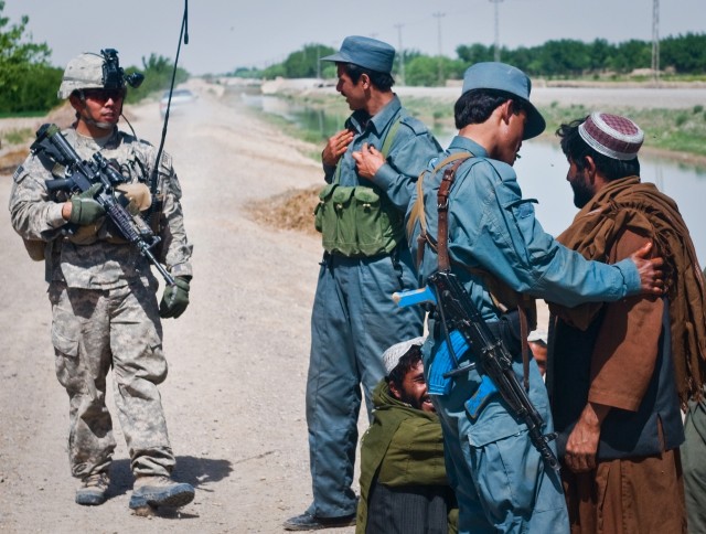 Afghan tip helps ANP and 2SCR platoon prevent rocket attack
