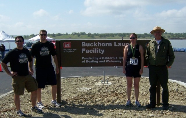 Corps employees race at Black Butte Lake