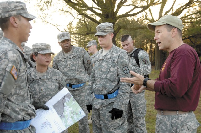 T-School officers tackle inaugural induction challenge