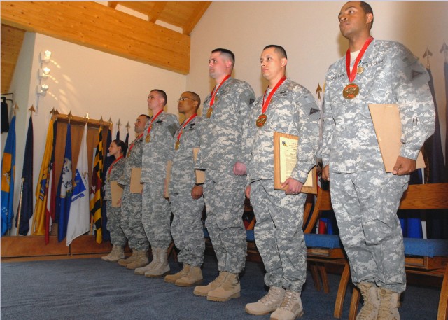 JMTC&#039;s NCOs exhibit ideals of Sgt. Morales