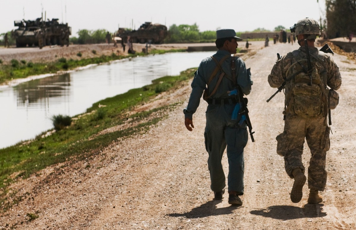 Afghan forces work with 2SCR to protect their country Article The