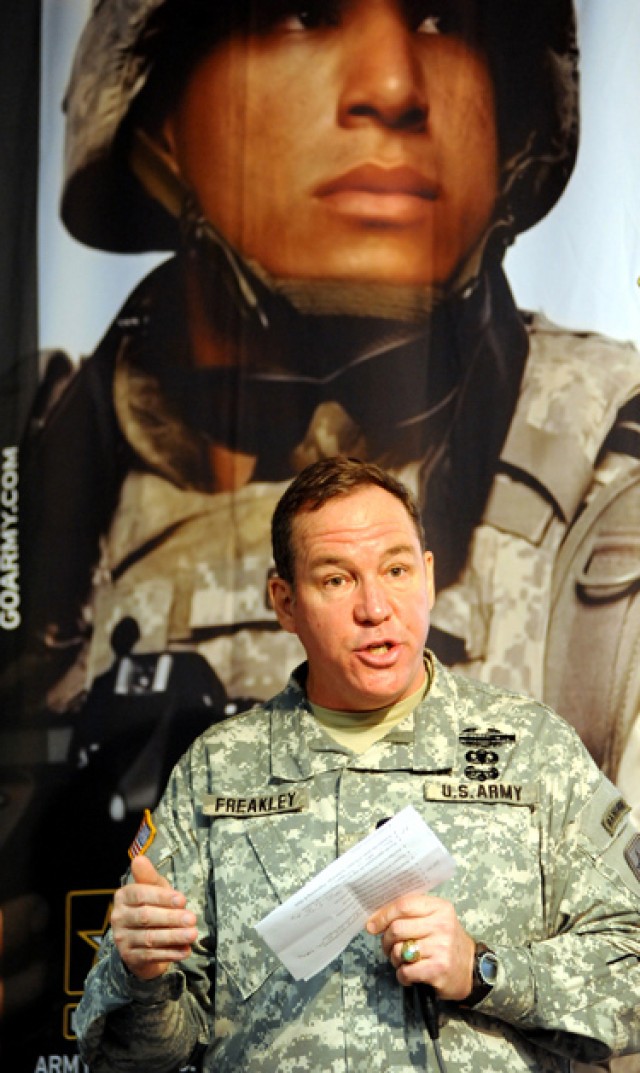 Accessions commander discusses sponsorships