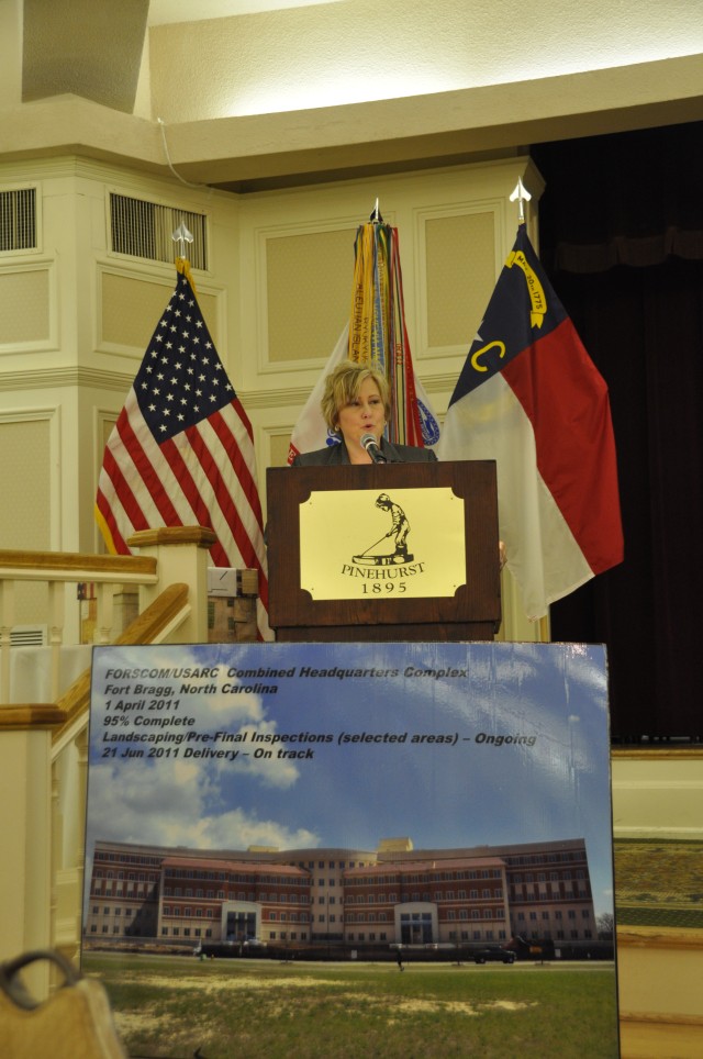 FORSCOM Forward OIC addresses North Carolina Defense Business Association Symposium and Exposition