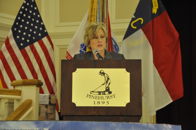 FORSCOM Forward OIC addresses North Carolina Defense Business Association Symposium and Exposition
