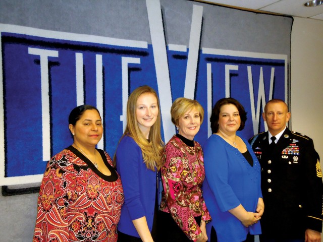 Fort Drum community members were invited to be guests on the talk show "The View," Monday, with Michelle Obama and Dr. Jill Biden. Obama and Biden were on the talk show promoting support of military Families and their new initiative, Joining...