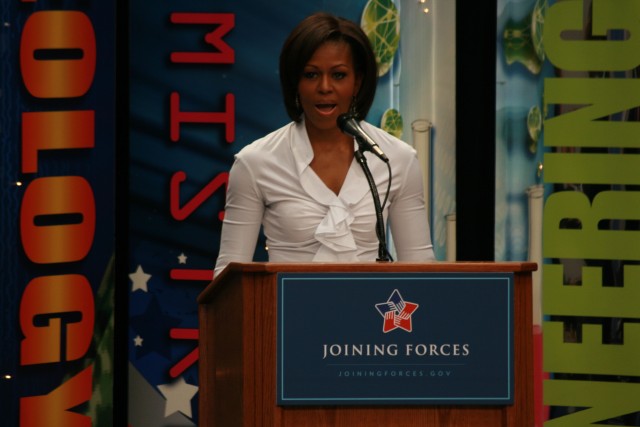 Michelle Obama, Dr. Jill Biden program focuses on military, education