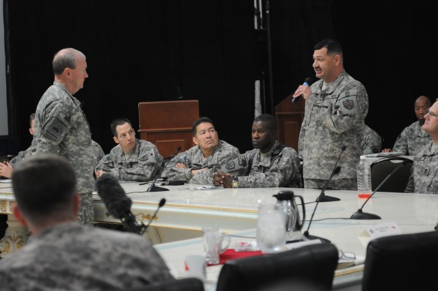 First stop: 37th Chief of Staff of the Army visits troops in Iraq