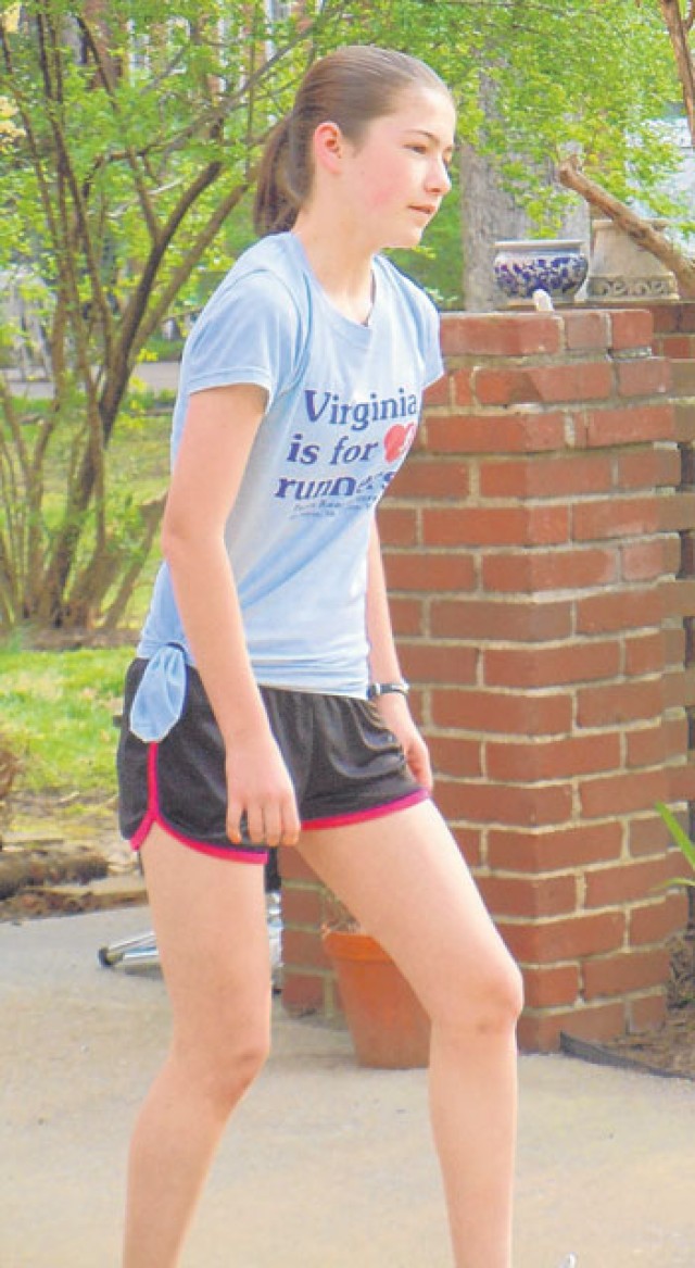Teen promotes fitness through running club