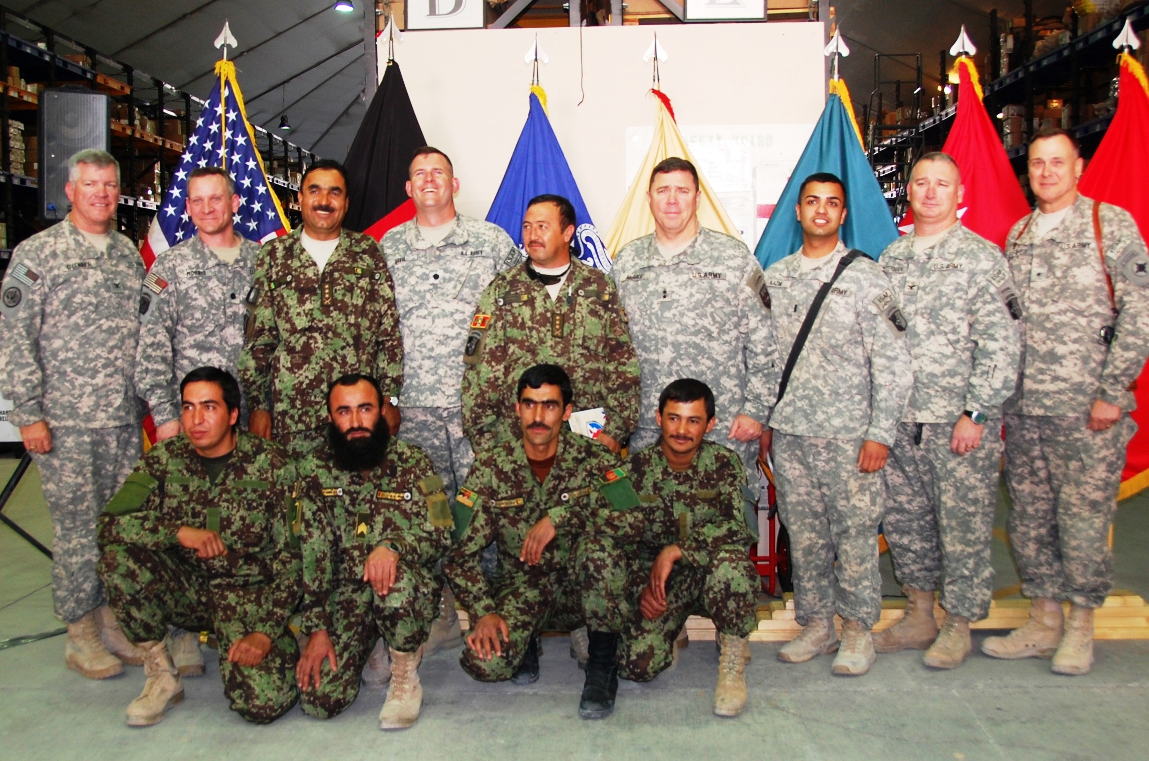 Maintenance mentorship collaboration graduates Afghan vehicle ...