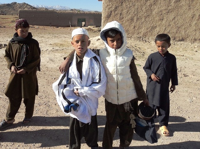 Soldiers, ANSF, distribute 6,000 coats to rural Afghans