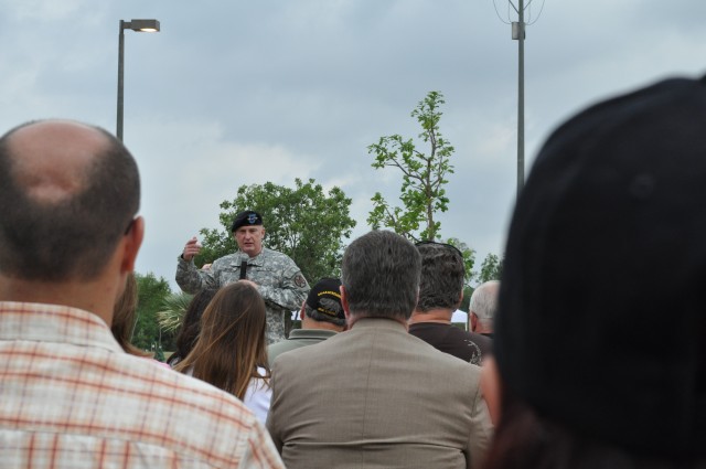 Lt. Gen. Lynch discusses how individual actions as simple as turning off the light can help protect the environment.