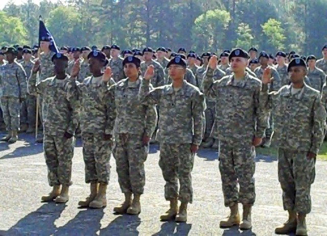 Soldiers at Fort Jackson 