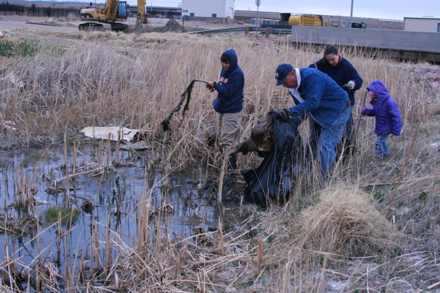 Pitching in for Earth Day