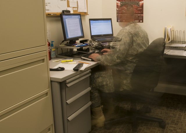81st RSC battles Mother Nature to continue base operations mission