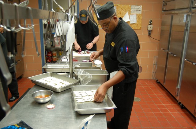Culinary team caters reception