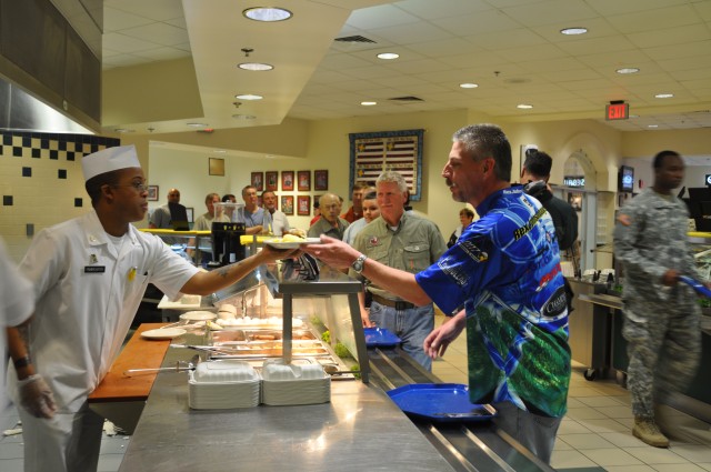 Soldiers, Anglers Meet at the "Pegasus Inn"