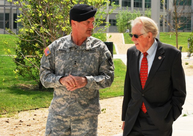 Congressman tours C4ISR Center of Excellence