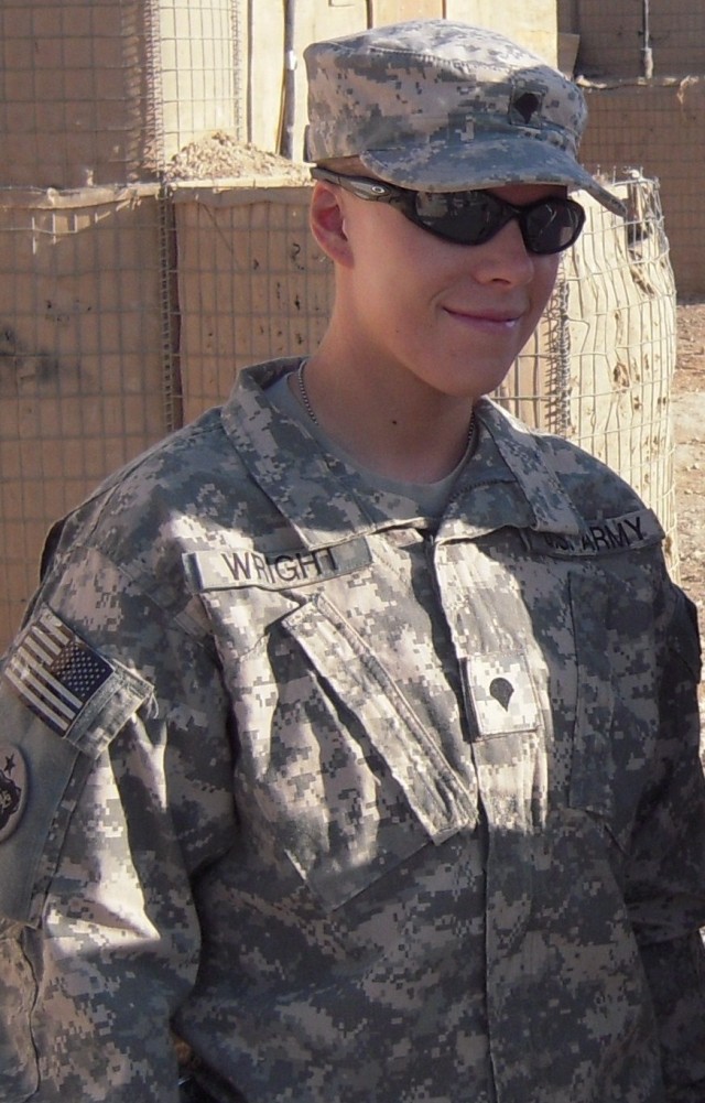 Spc. Melody Wright