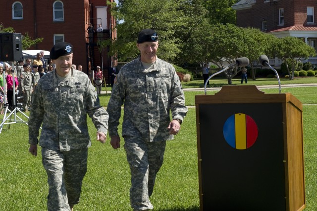 Gen. Cone's Promotion and Command Assumption Ceremonies